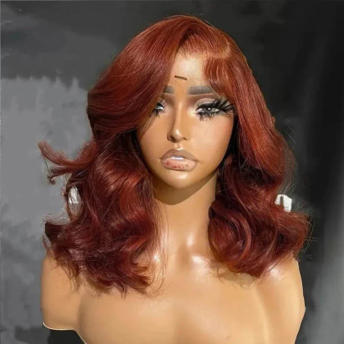 220% Density Body Wave Bob Wig Blunt Cut Short Bob Human Hair Wigs Pre Plucked 5x5 Lace Closure Wig Special Offer - Image 8