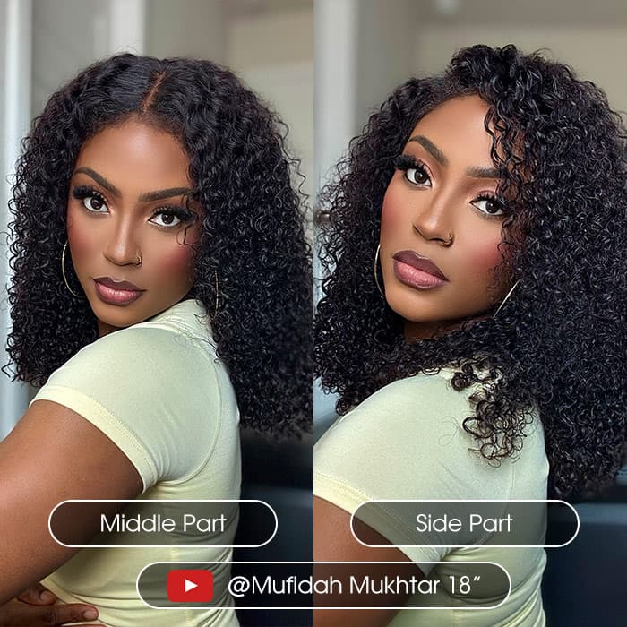 300% Density Popping Curly Glueless HD Lace Front Wig Pre Bleached Ready To Go Human Hair Wigs - Image 8