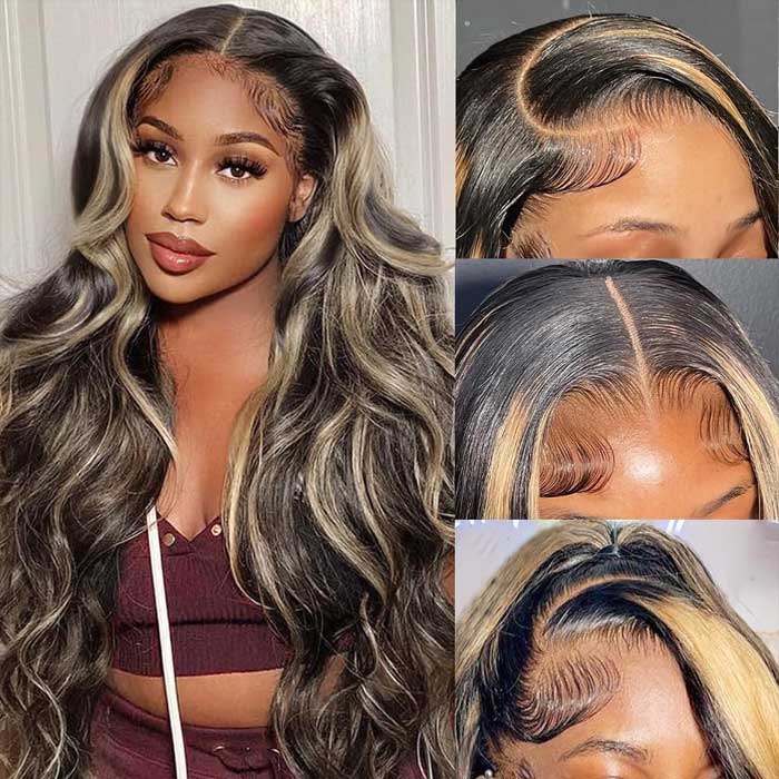 2Wigs $189 | 8x5 Wear & Go Highlight Body Wave Wig & Pre Cut Lace Glueless Water Wave Wig Special Offer - Image 4