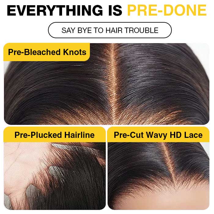 2Wigs $189 | 8x5 Glueless Body Wave Wig + 8x5 Glueless Straight Put on & Go HD Lace Wig Special Offer - Image 8