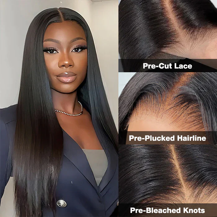 20"=$99 Straight Wigs 5*5 HD Transparent Lace Wigs Special Offer - Image 3