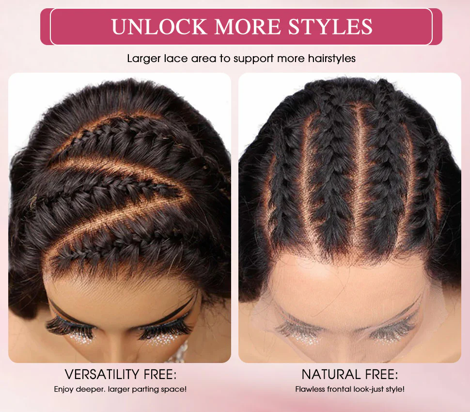 8x5 Pre Cut Lace Glueless Highlight Brown Blonde Body Wave Wig With Bleached Knots Special Offer - Image 5