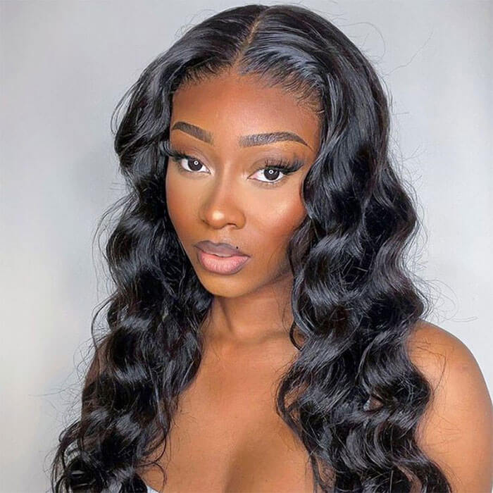 Beginner Friendly V Part Body Wave Wig No Leave Out Super Natural Human Hair Wig - Image 4