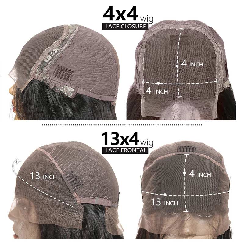 Platinum Blonde Highlight Straight Bob Wig 1B/613 Mixed Color HD Lace Short Human Hair Wigs - Image 7