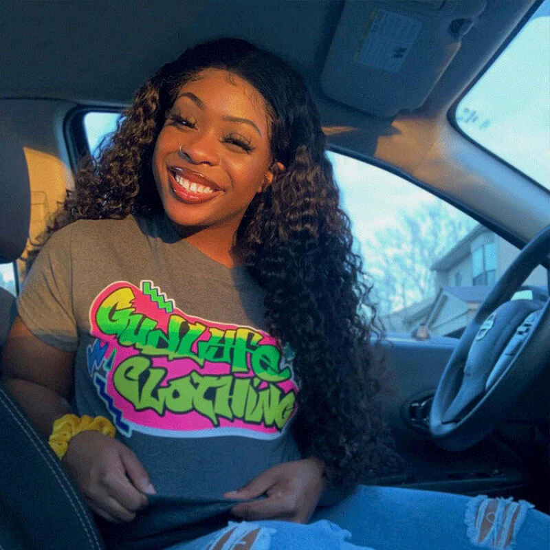 Subella Curly Wig 100% Human Hair Swiss Lace Curly Hair 13*4 HD Transparent Lace Front Wig - Image 6