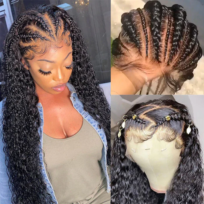 Full Lace Human Hair Wigs HD Lace Wigs Human Hair Pre Plucked Handmade Whole Lace Wig Brazilian Human Hair Wigs - Image 8