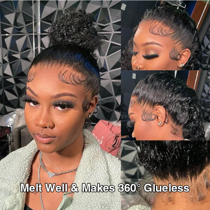 Put On & Go Upgraded Hidden Strap Snug Fit 360 Lace Frontal Wig Glueless Human Hair Wigs Special Offer - Image 12