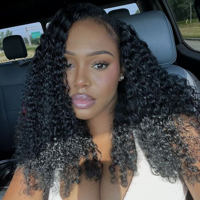 Jerry Curly Human Hair Glueless Wig Pre Bleached Pre Plucked Pre Cut HD Lace Special Offer - Image 3