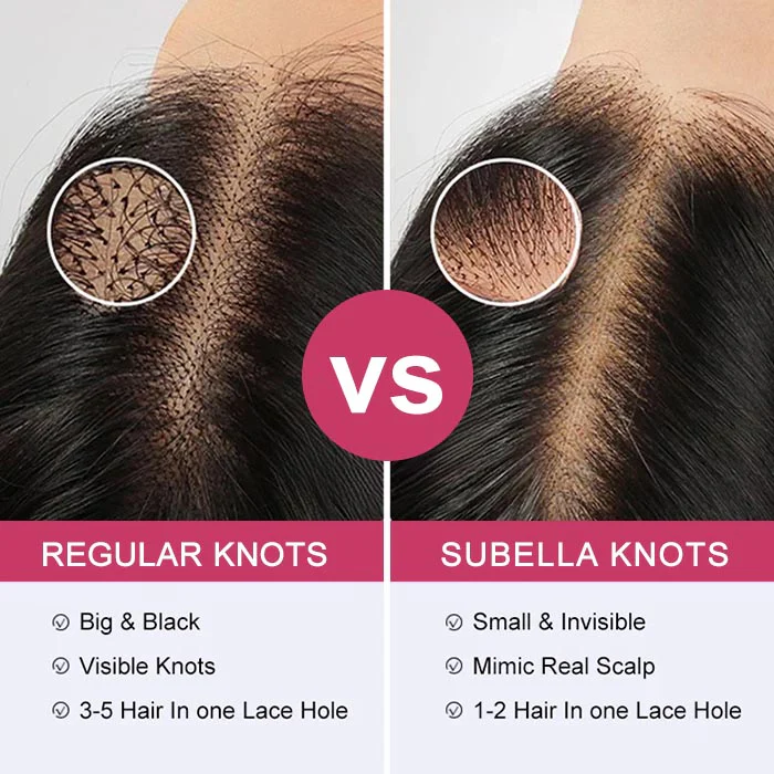 Highlight Brown Blonde Water Wave Knotless Boho Braided Glueless Wig Drawstring 13x6 Lace Frontal Wig - Image 6