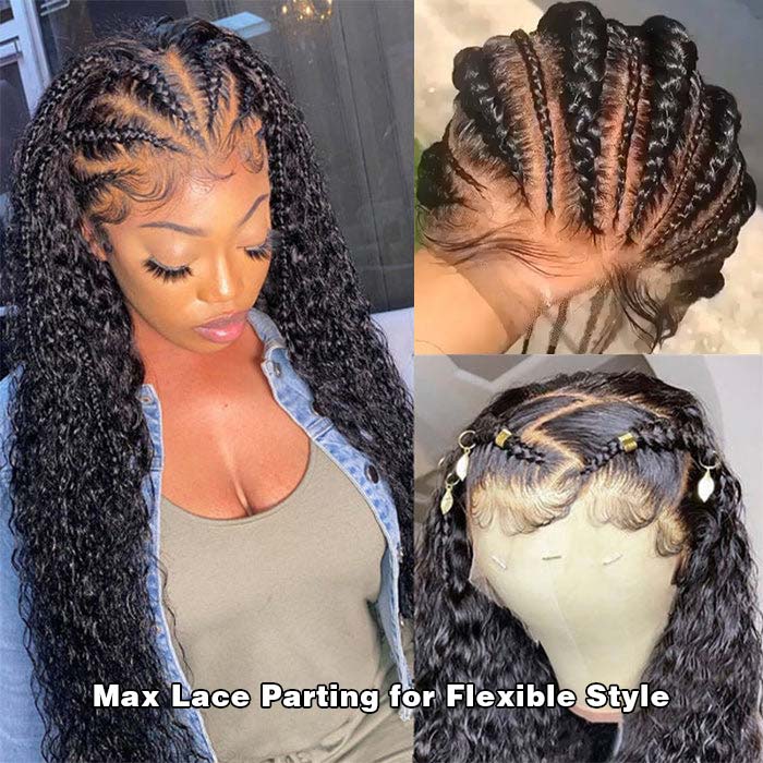 Put On & Go Upgraded Hidden Strap Snug Fit 360 Lace Frontal Wig Glueless Human Hair Wigs Special Offer - Image 11