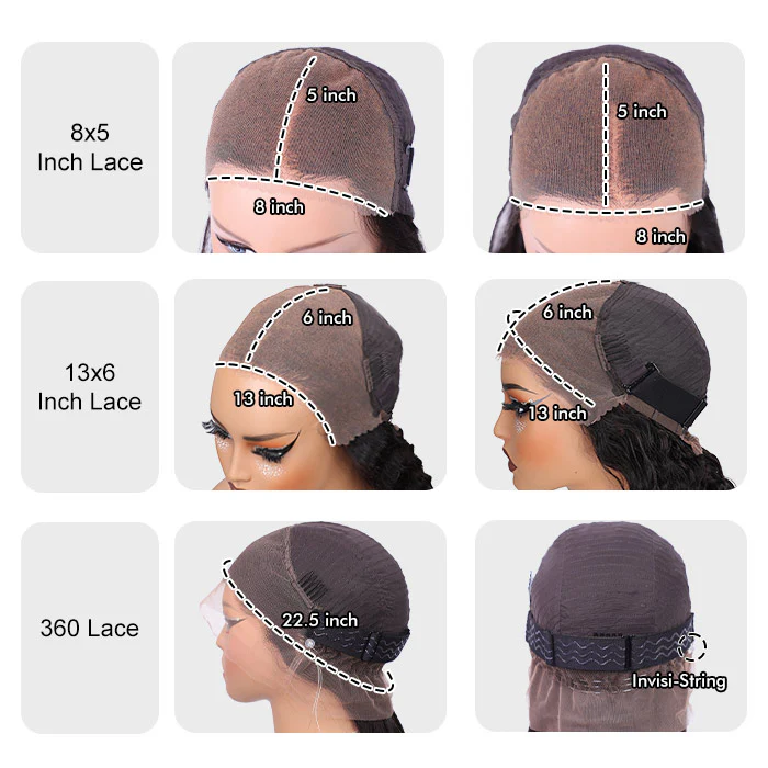 Butterfly Haircut Curtain Bangs Body Wave Glueless Wig 8x5/13x4/13x6 Bleached Knots Layered Cut HD Lace Wig - Image 8