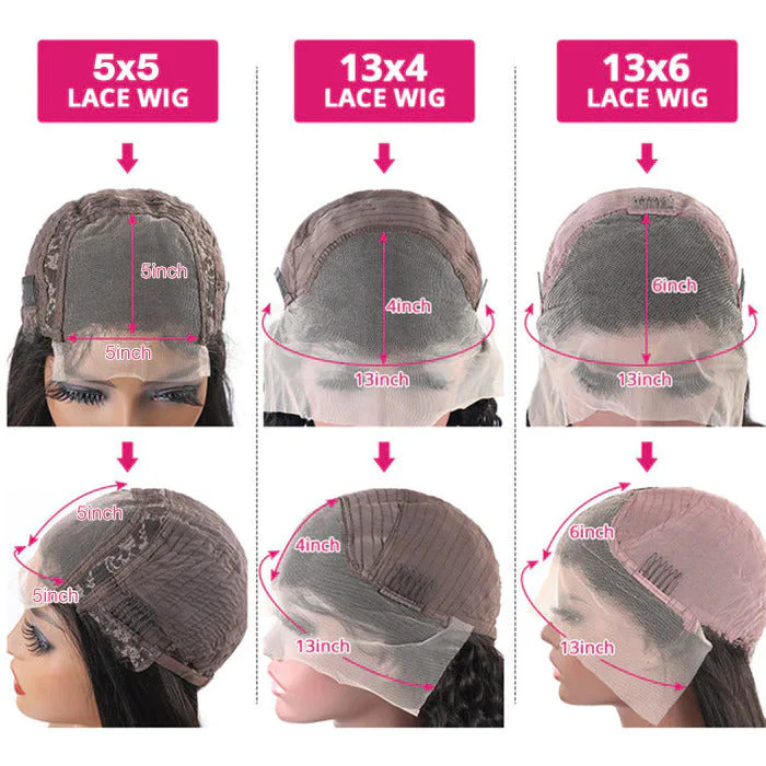 Type 4C Edges Reddish Brown Kinky Straight HD Lace Front Wig Glueless Yaki Human Hair Wigs - Image 7